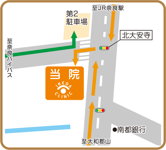 イラストマップ 駐車場のご案内